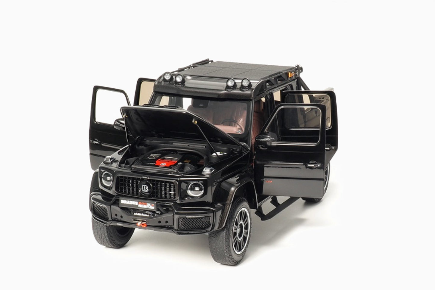 Brabus G 800 Adventure XLP 2020 Obsidian Black 1:18 by Almost Real