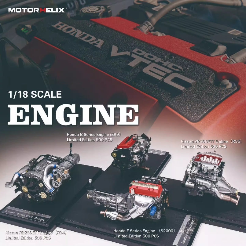 MH 2024 HEC Exhibition Limited Edition 1/18 Scale Engine Car Model