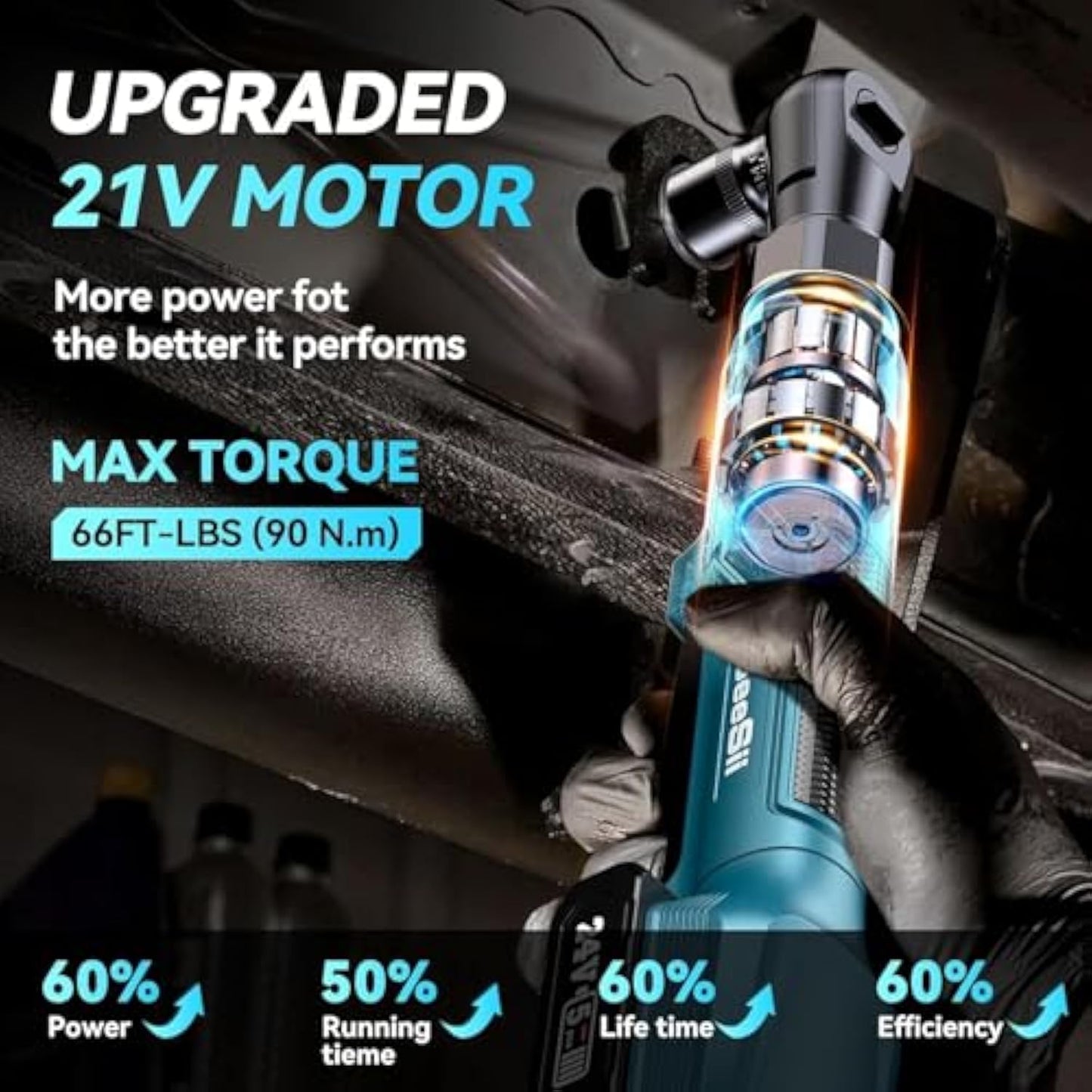 🎁3/8-inch Cordless Ratchet🛠️🛠️🛠️global shipping
