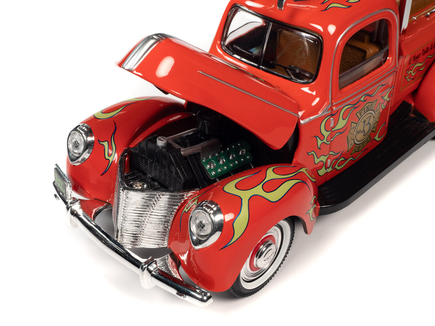 Rat Fink Fire Truck w/Resin Figure 1:18 Scale