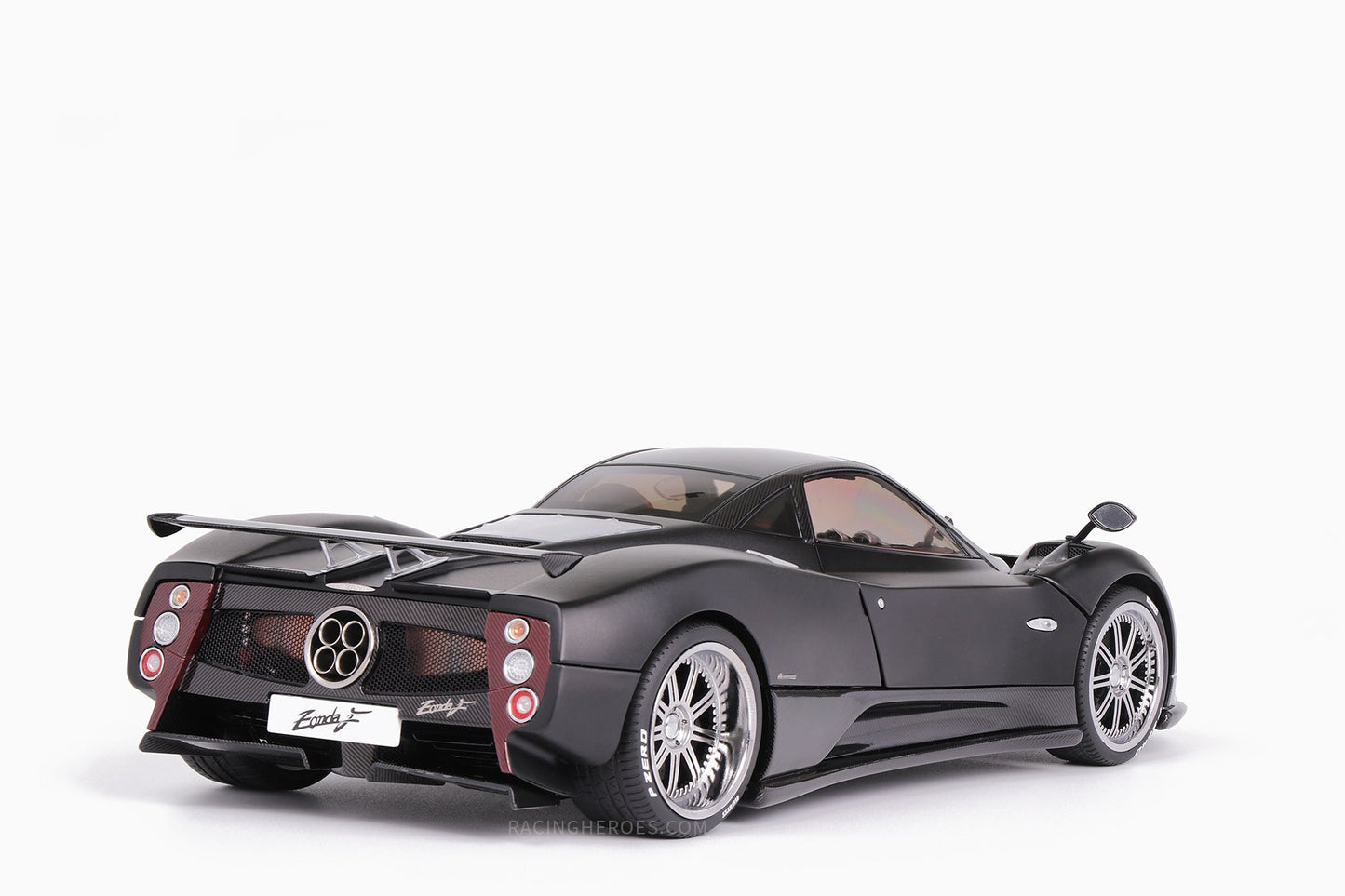 Pagani Zonda F 2005 Matt Black “Limited Edition 500” 1:18 by Almost Real