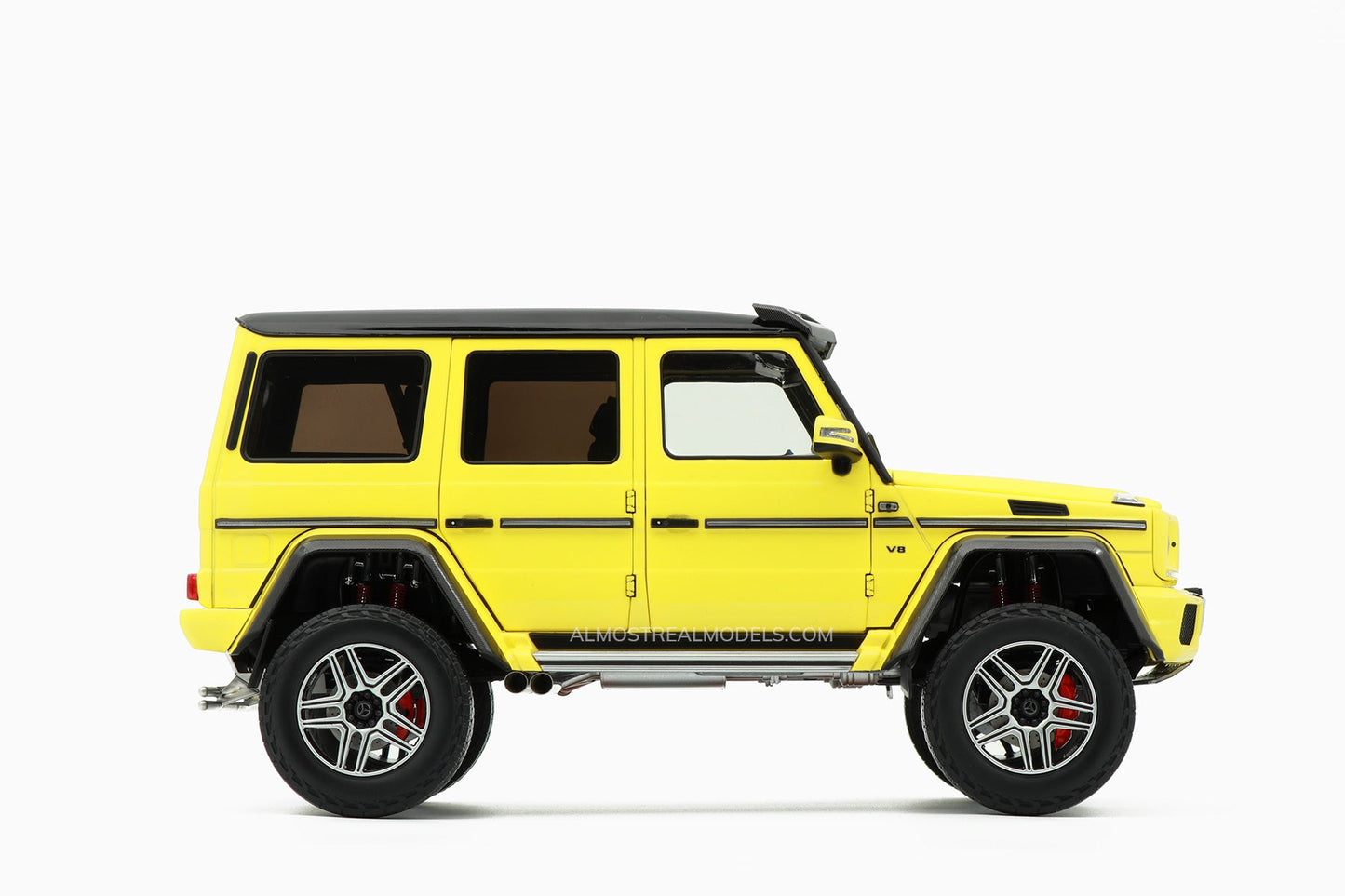 Mercedes-Benz G500 4×42 Yellow 1:18 by Almost Real