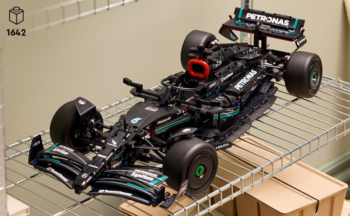 1/8 F1 W14 E Performance Race Car Building Set, Scale Model Car Gift for Adults, Authentically Detailed Build and Display Model