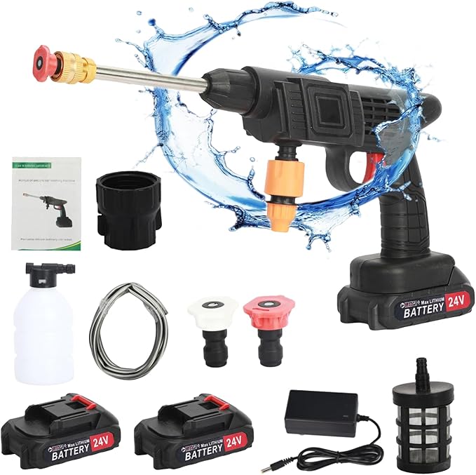 [🔥Last Day!! Buy 1 Get 1 Free🔥] Cordless Portable High Pressure Spray Water Gun