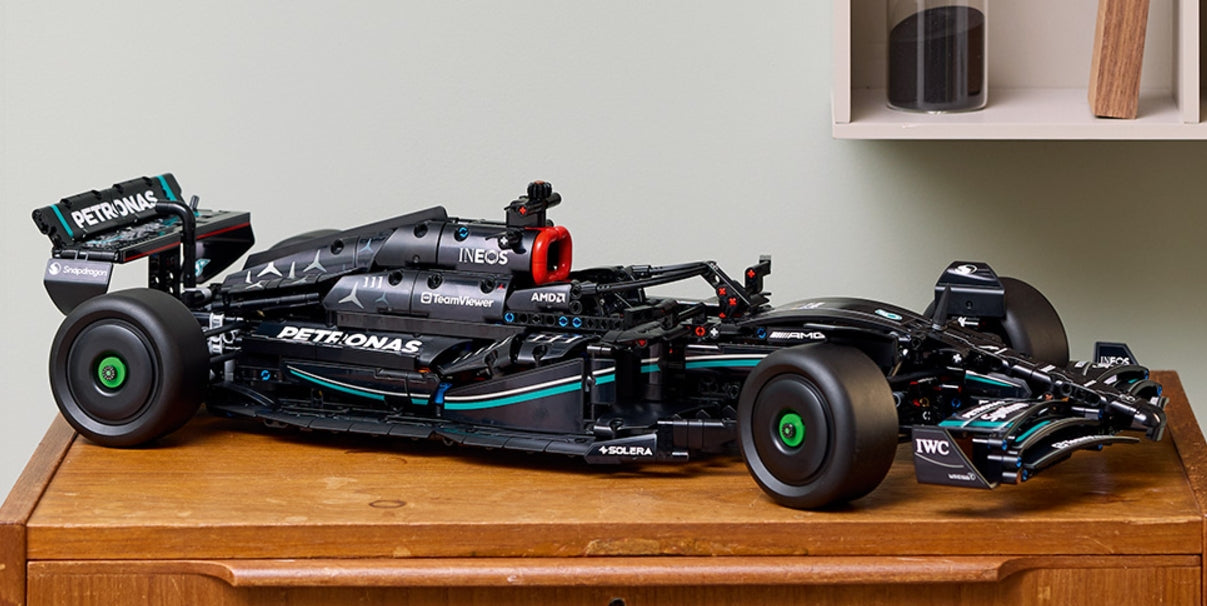 1/8 F1 W14 E Performance Race Car Building Set, Scale Model Car Gift for Adults, Authentically Detailed Build and Display Model
