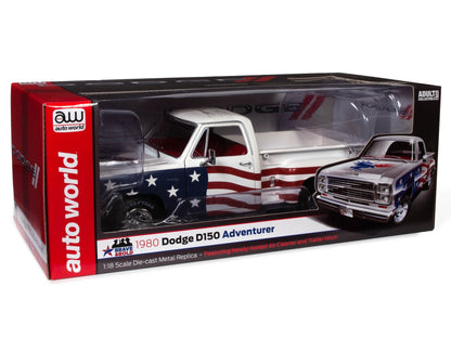 "PRE-ORDER" 1980 Stepside Patriotic Pickup 1:18 Scale (DUE JUNE 2023)