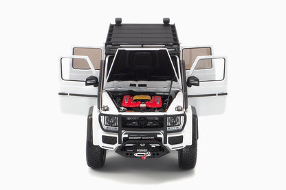 Brabus 550 Adventure Mercedes-Benz G 500 4×42 White 1:18 by Almost Real