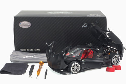Pagani Zonda F 2005 Matt Black “Limited Edition 500” 1:18 by Almost Real