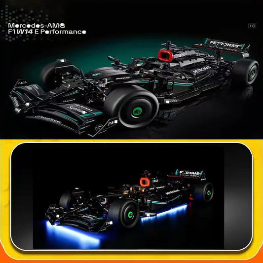 1/8 F1 W14 E Performance Race Car Building Set, Scale Model Car Gift for Adults, Authentically Detailed Build and Display Model