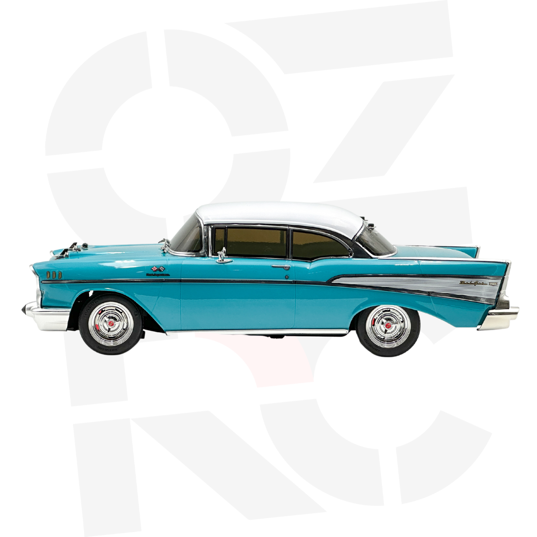 Kyosho 1957 Chevy Bel Air Coupe Tropical Turquoise 1/10 RC Car Fazer Mk2 34433T1