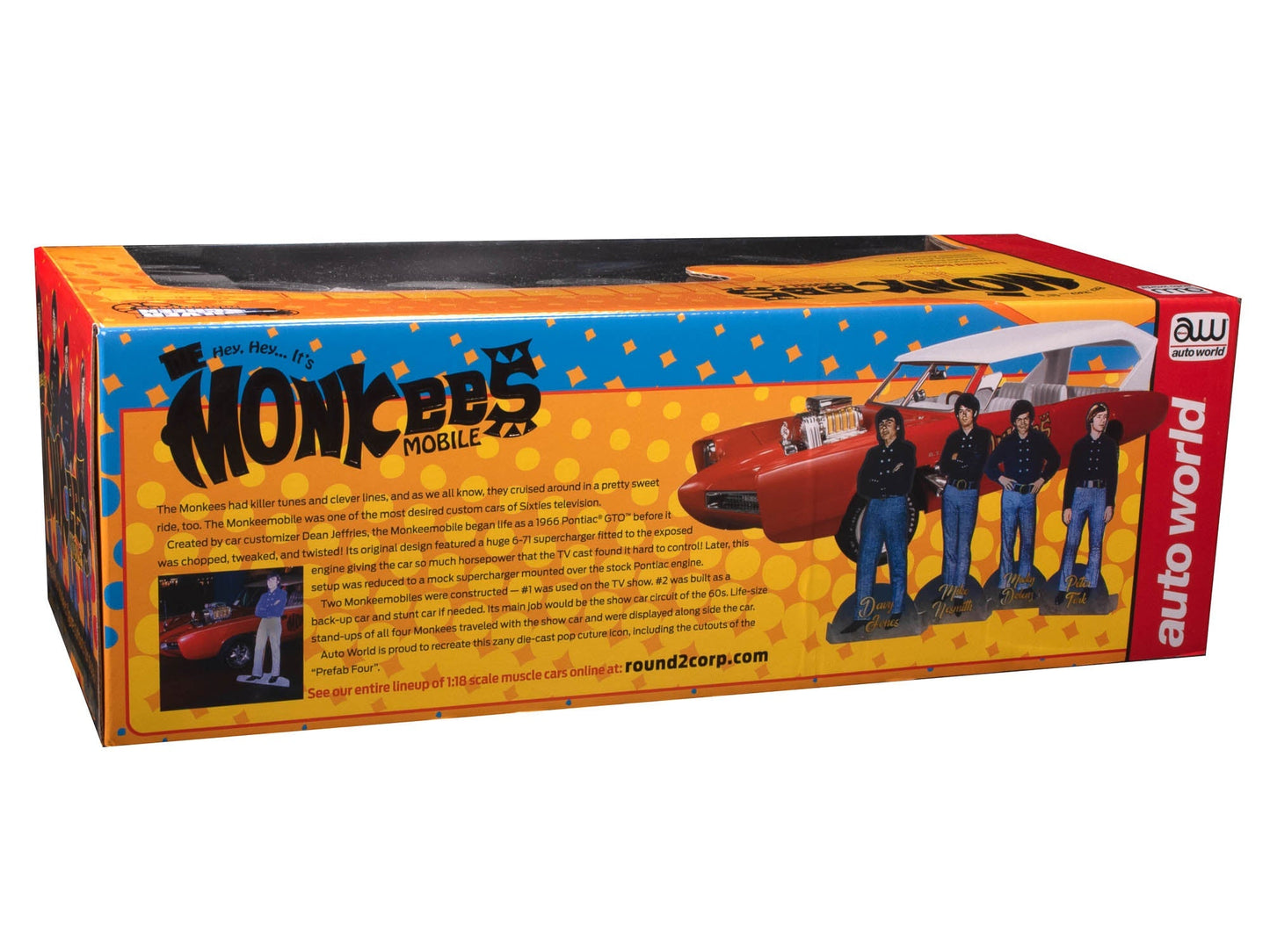 "PRE-ORDER" Monkeemobile 1:18 Scale (DUE JUNE 2023)