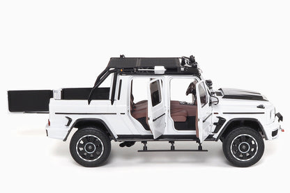 Brabus G 800 Adventure XLP 2020 White 1:18 by Almost Real