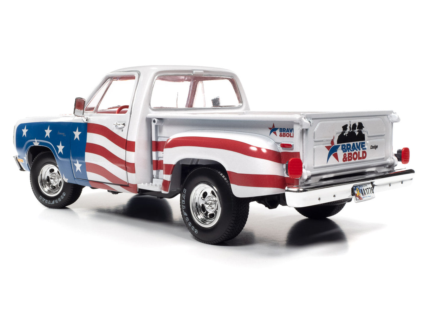 "PRE-ORDER" 1980 Stepside Patriotic Pickup 1:18 Scale (DUE JUNE 2023)