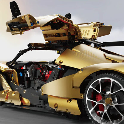 SATIN GOLD "INTENSE EMOTION" HYPERCAR | 3667PCS