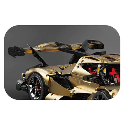 SATIN GOLD "INTENSE EMOTION" HYPERCAR | 3667PCS