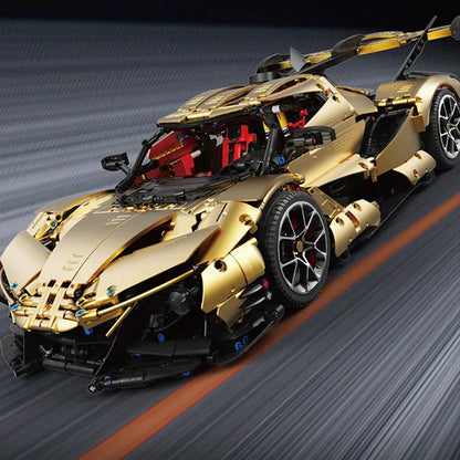 SATIN GOLD "INTENSE EMOTION" HYPERCAR | 3667PCS